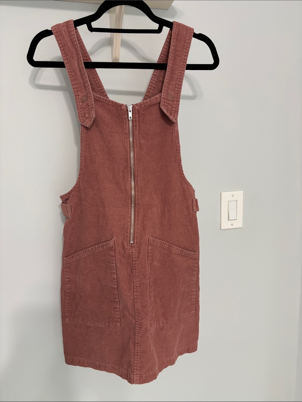 wild fable Dusty Rose Corduroy overalls jumper Small